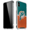 NFL Miami Dolphins Vintage iPhone XS Max Clear Case